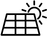 Solar Energy Drilling Icon
